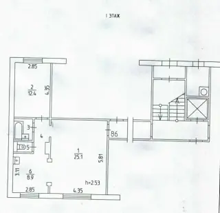 Коммерция 53,1 м² — фото 8